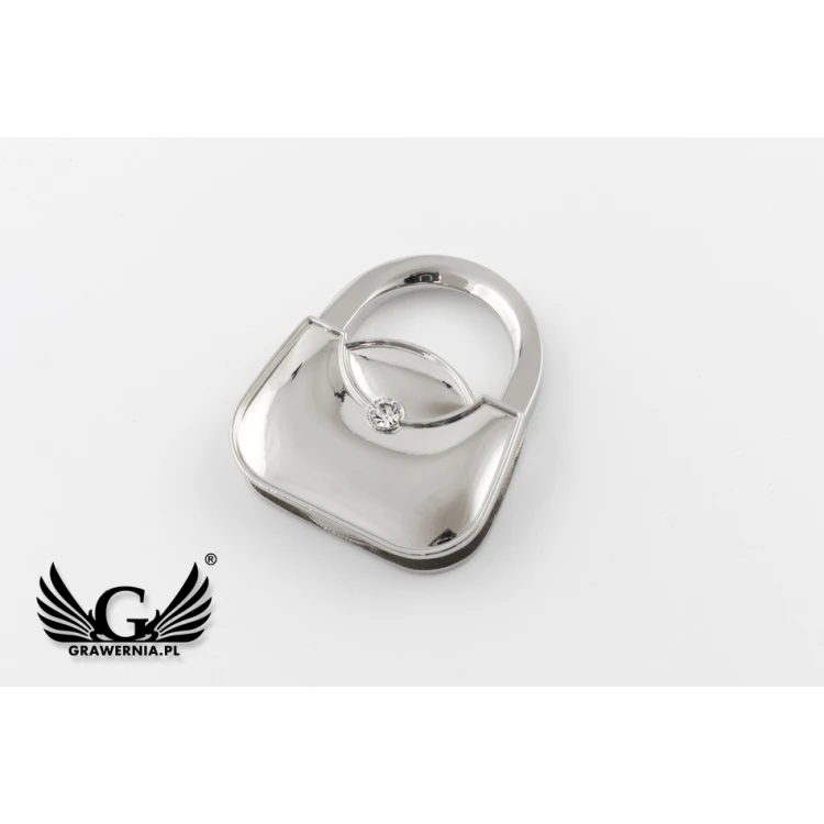 Handbag Hanger with Custom Engraving - Lady - BP94