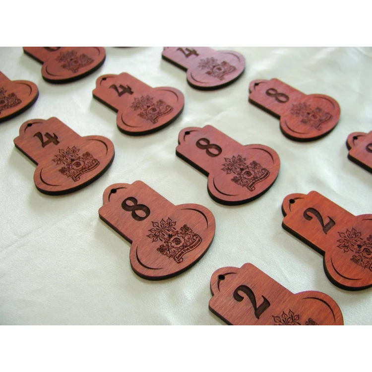 Wooden Keychain - DARK RETRO
