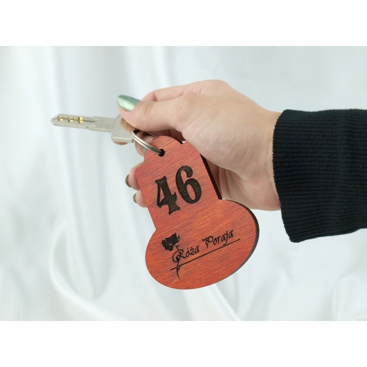 Wooden Keychain - DARK RETRO