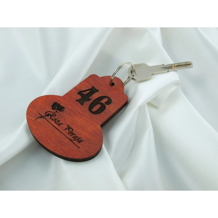 Wooden Keychain - DARK RETRO