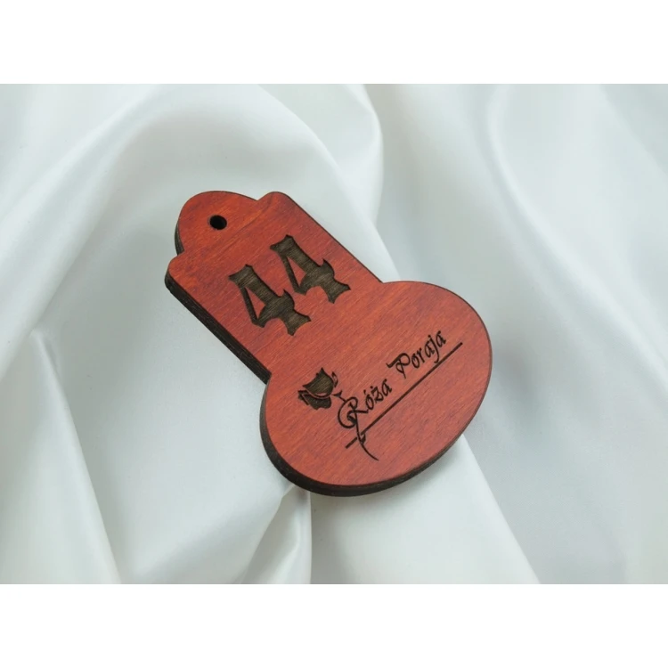 Wooden Keychain - DARK RETRO