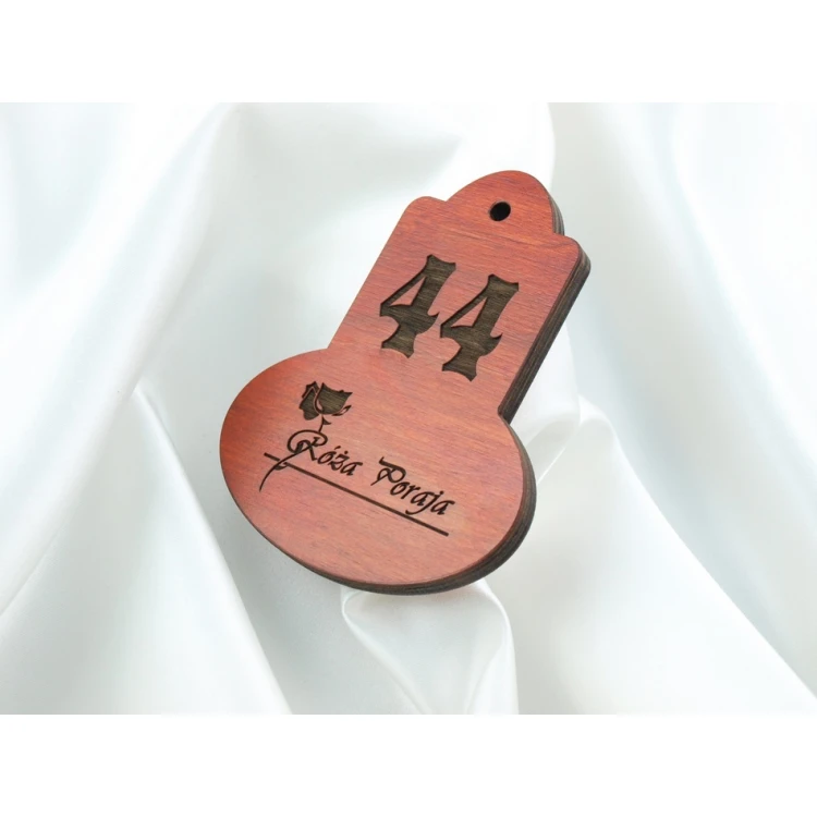 Wooden Keychain - DARK RETRO