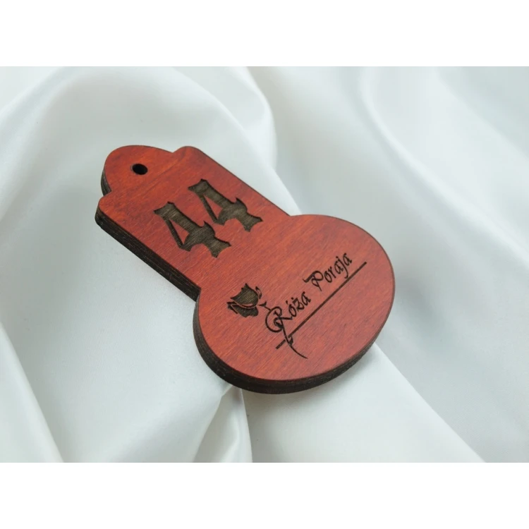 Wooden Keychain - DARK RETRO