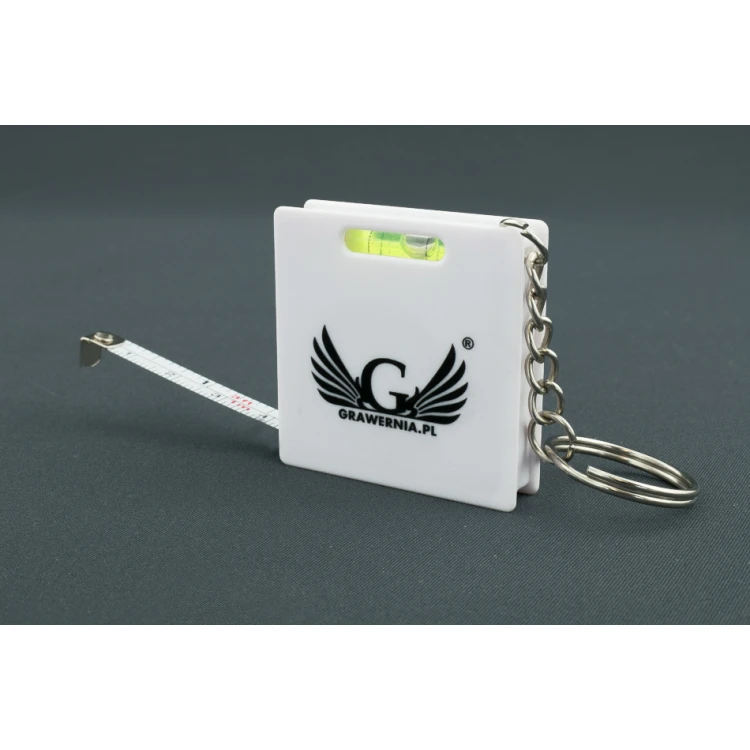 KEYCHAIN WITH TAPE MEASURE Bob - any UV print - BP57