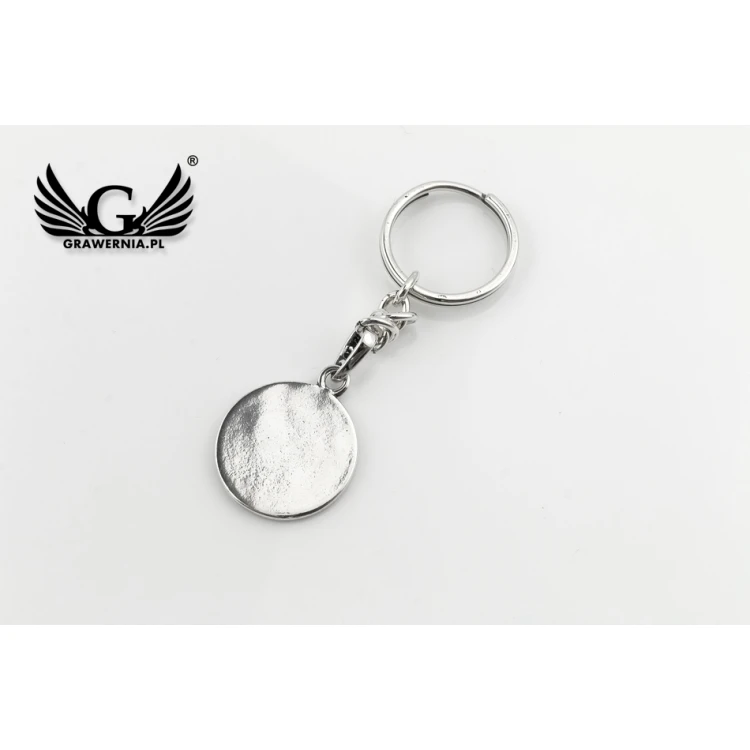 Keychain with the image of Saint Christopher - any engraving - SRB029