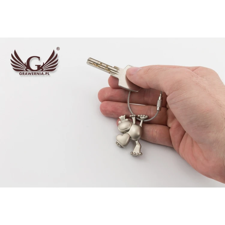 FROG Keyring - with Your Engraving - BP70