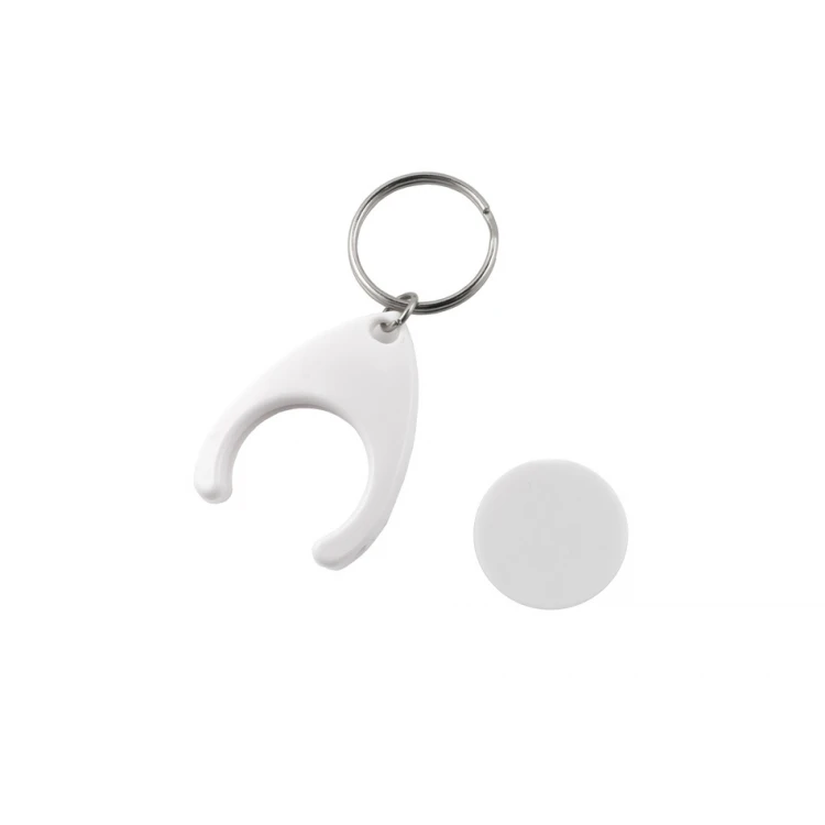 2 in 1 Token Keyring - Chip with any UV print - BP137
