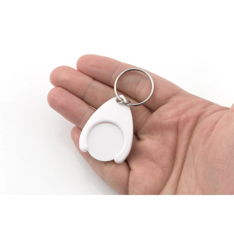 2 in 1 Token Keyring - Chip with any UV print - BP137