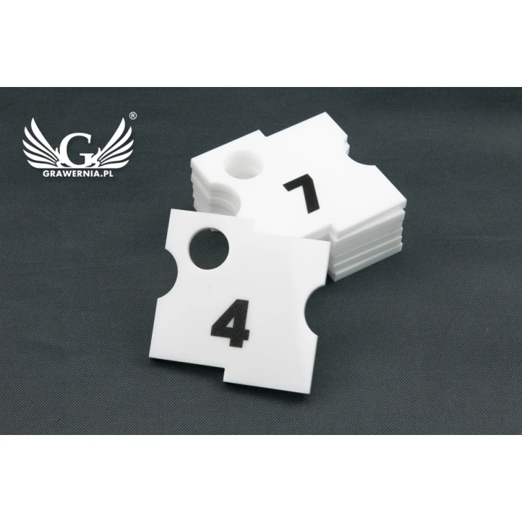 Acrylic Keychains - NOA - dimensions: 40x40mm - UV print - BA034