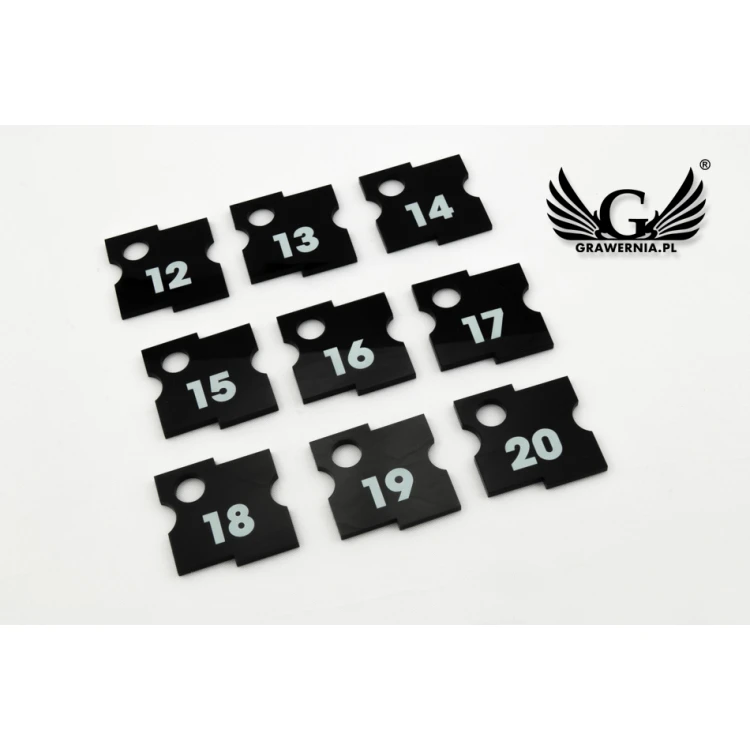 Acrylic Keychains - NOA - dimensions: 40x40mm - UV print - BA034
