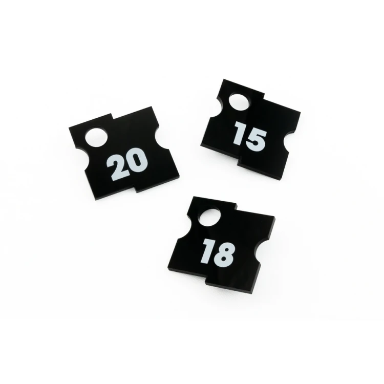 Acrylic Keychains - NOA - dimensions: 40x40mm - UV print - BA034