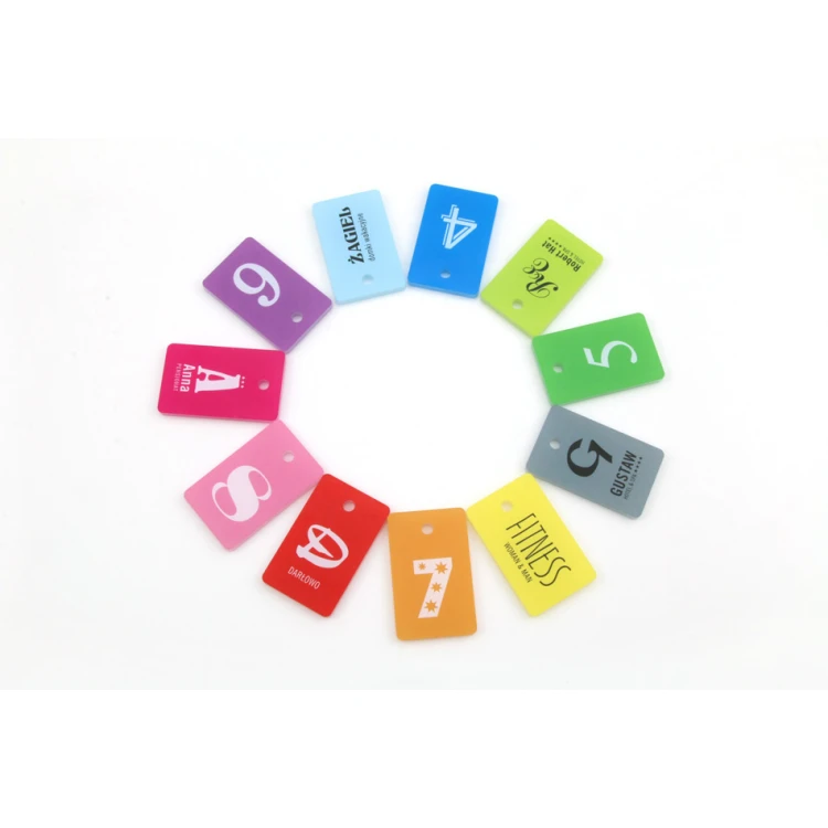 Colorful Keychains - UV Double-Sided Print - BA032