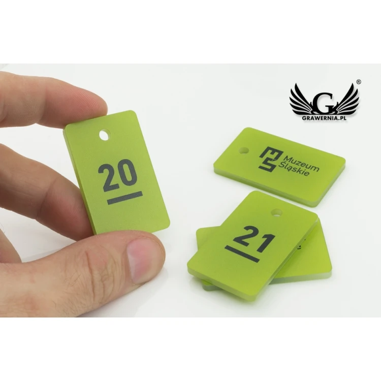 Colorful Keychains - UV Double-Sided Print - BA032