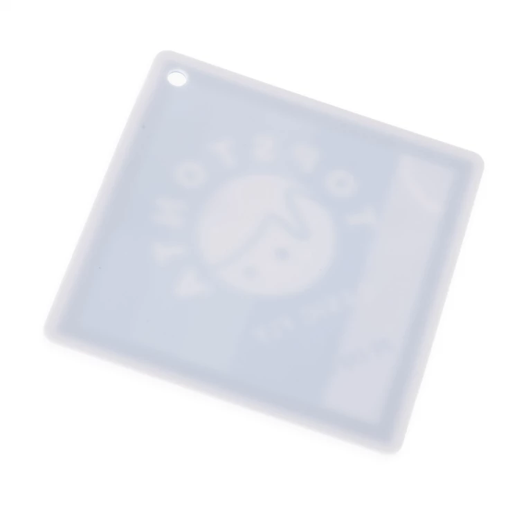 Keychains, pendants, tags with any print - HIPS material 1mm - dim. 50x50mm - ZAW019