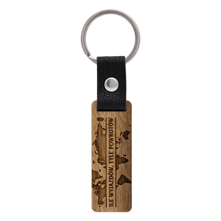 Set of two Heart key rings with your engraving - Valentine's Day gift - BRL042