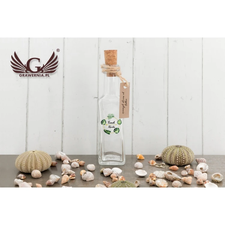 Wedding Alcohol Bottle - UV Digital Print - 100ml Capacity - BUT008