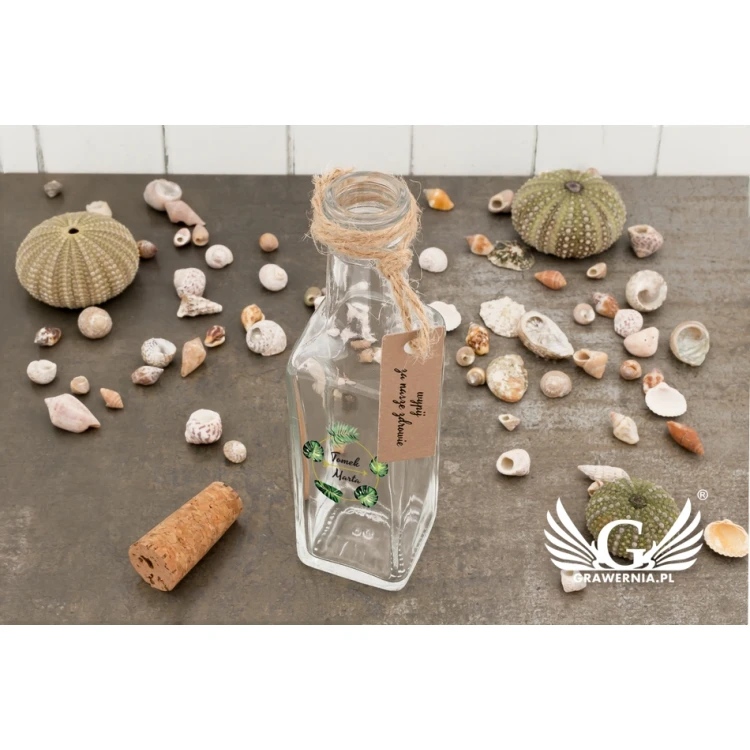 Wedding Alcohol Bottle - UV Digital Print - 100ml Capacity - BUT008