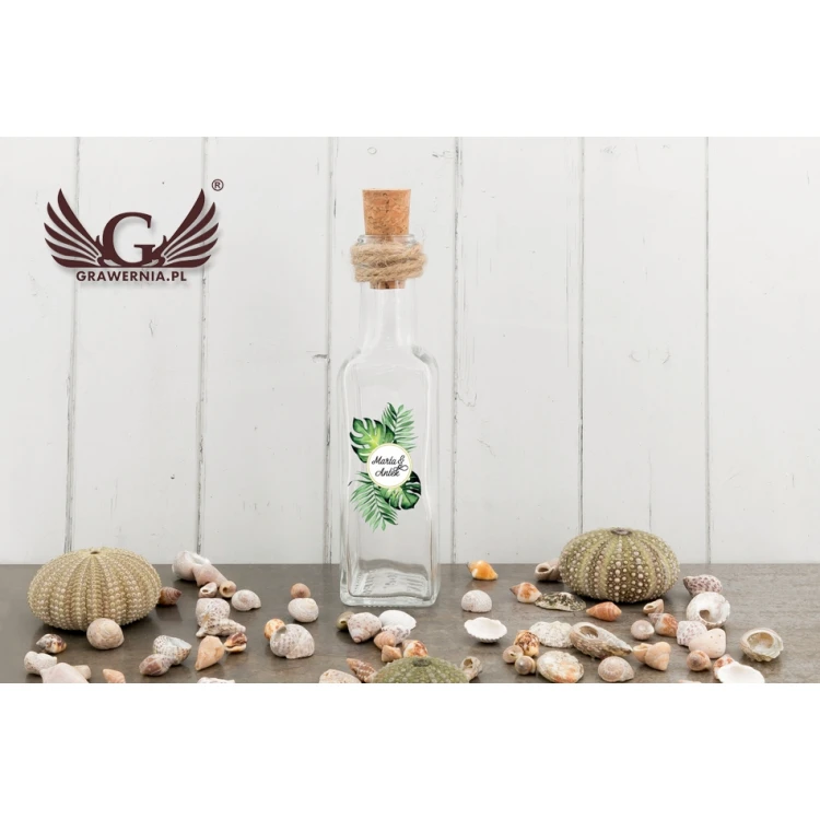 Wedding Alcohol Bottle - UV Digital Print - 100ml Capacity - BUT009
