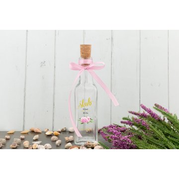 Wedding Alcohol Bottle - UV Digital Print - 100ml Capacity - BUT007