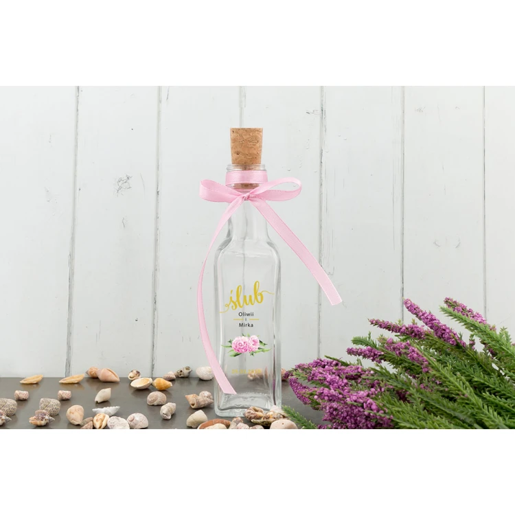 Wedding Alcohol Bottle - UV Digital Print - 100ml Capacity - BUT007