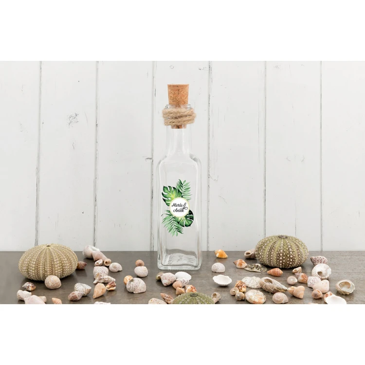 Wedding Alcohol Bottle - UV Digital Print - 100ml Capacity - BUT009