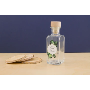Wedding Alcohol Bottle - UV Digital Print - 100ml Capacity - BUT001