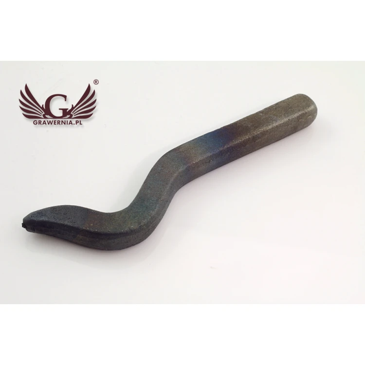 Hardened Steel Jeweler's Stamp - Feature Height 1.3mm