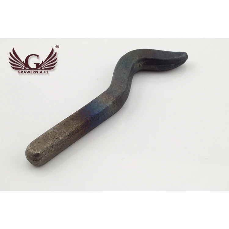 Hardened Steel Jeweler's Stamp - Feature Height 1.3mm