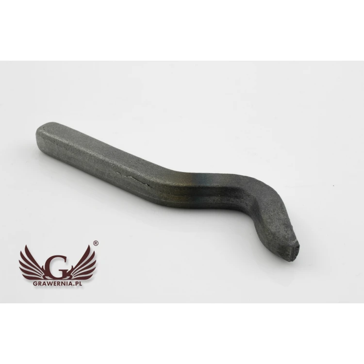 Hardened Steel Jeweler's Stamp - Feature Height 2.45mm
