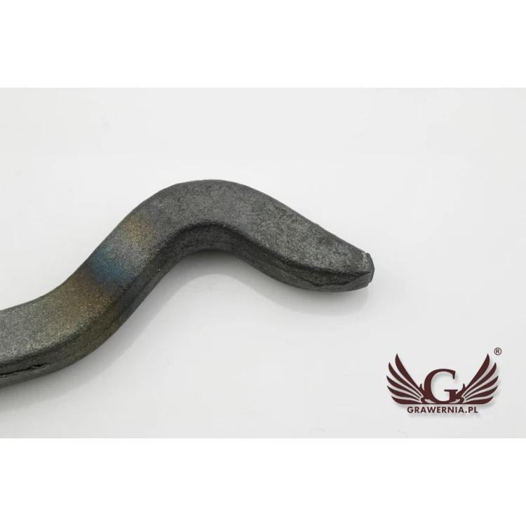 Hardened Steel Jeweler's Stamp - Feature Height 2.45mm
