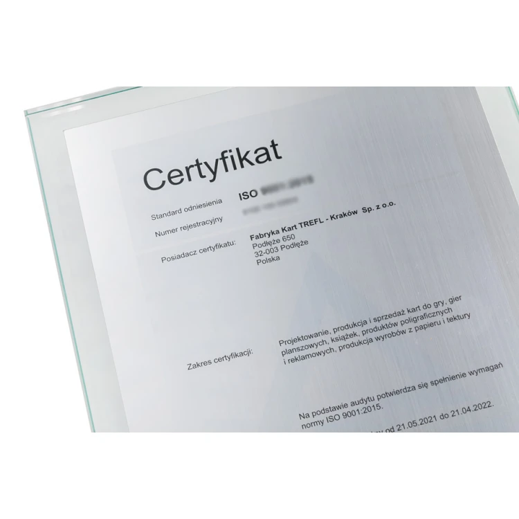 Souvenir Certificate - Vertical - UV Print - DUV057