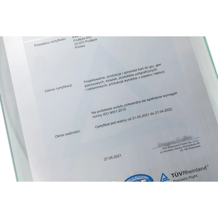 Souvenir Certificate - Vertical - UV Print - DUV057
