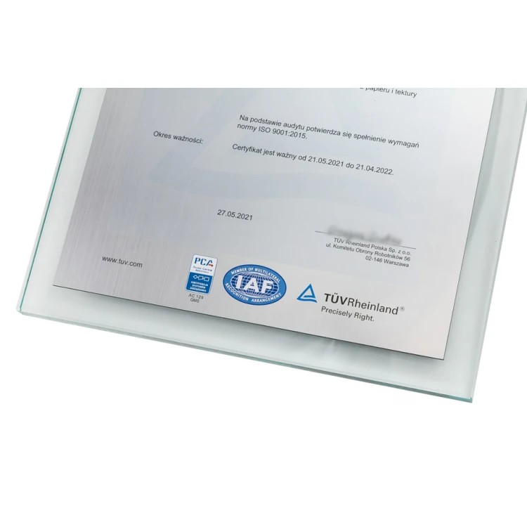 Souvenir Certificate - Vertical - UV Print - DUV057