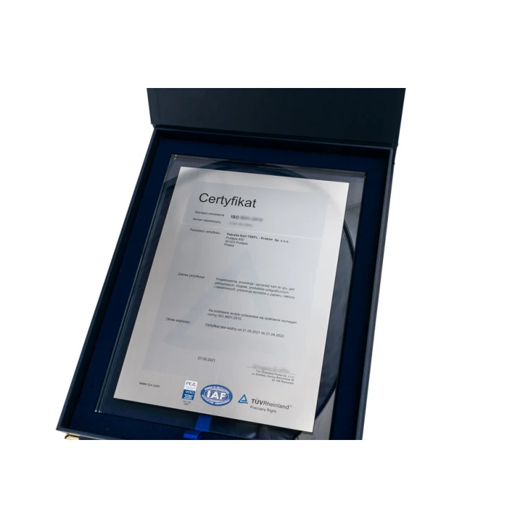Souvenir Certificate - Vertical - UV Print - DUV057