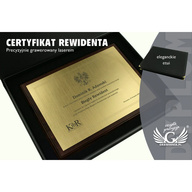 Auditor Certificate - GOLD - LEVELS - DS015