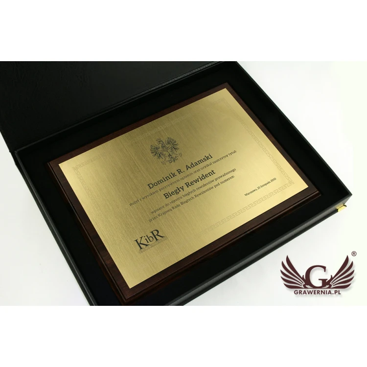 Auditor Certificate - GOLD - LEVELS - DS015