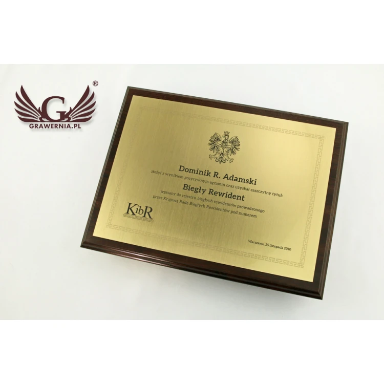 Auditor Certificate - GOLD - LEVELS - DS015