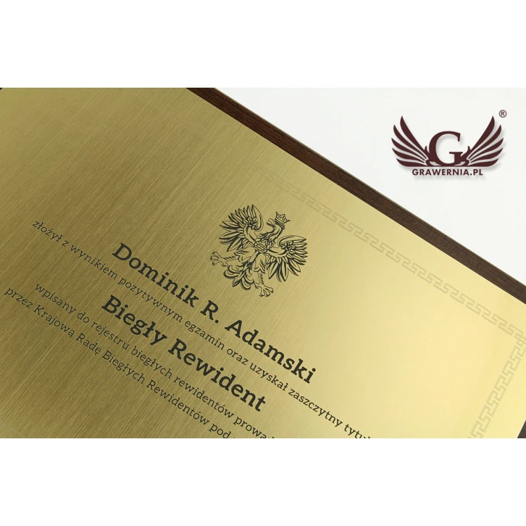 Auditor Certificate - GOLD - LEVELS - DS015