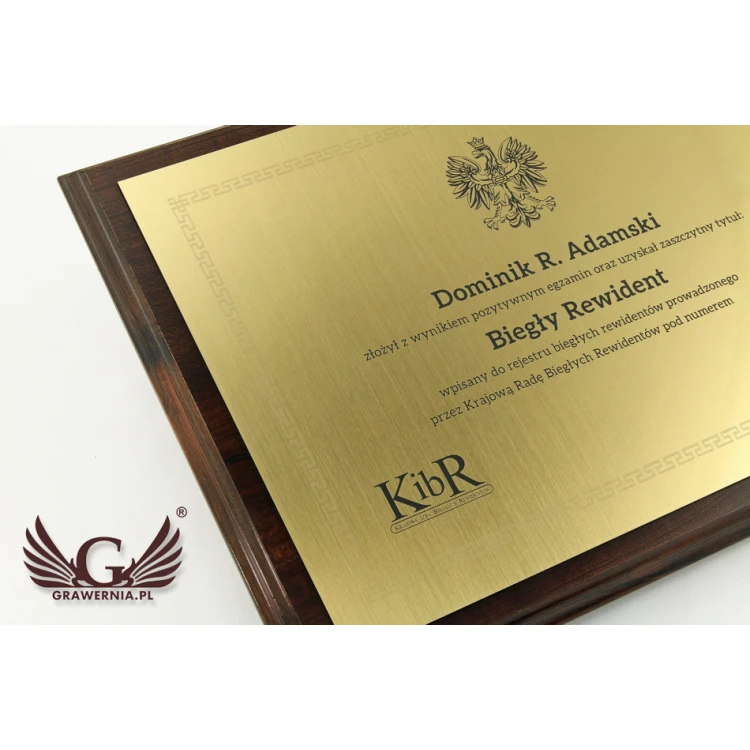 Auditor Certificate - GOLD - LEVELS - DS015