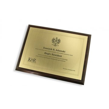 Auditor Certificate - GOLD - LEVELS - DS015