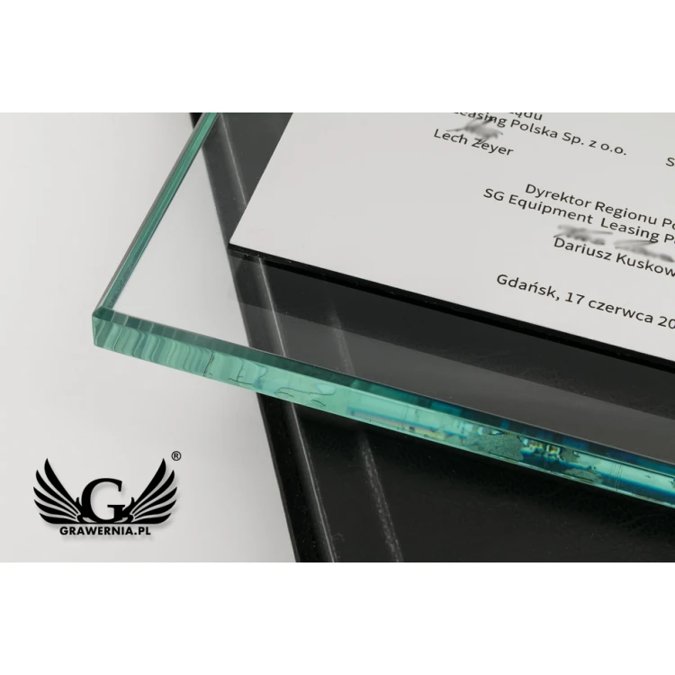 Certificate of Recognition - Horizontal - Engraving and UV Print - DUV038