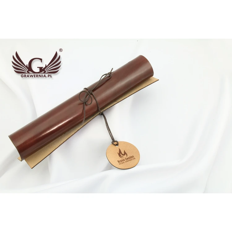 Leather Certificate Bound with Thong - DSK005