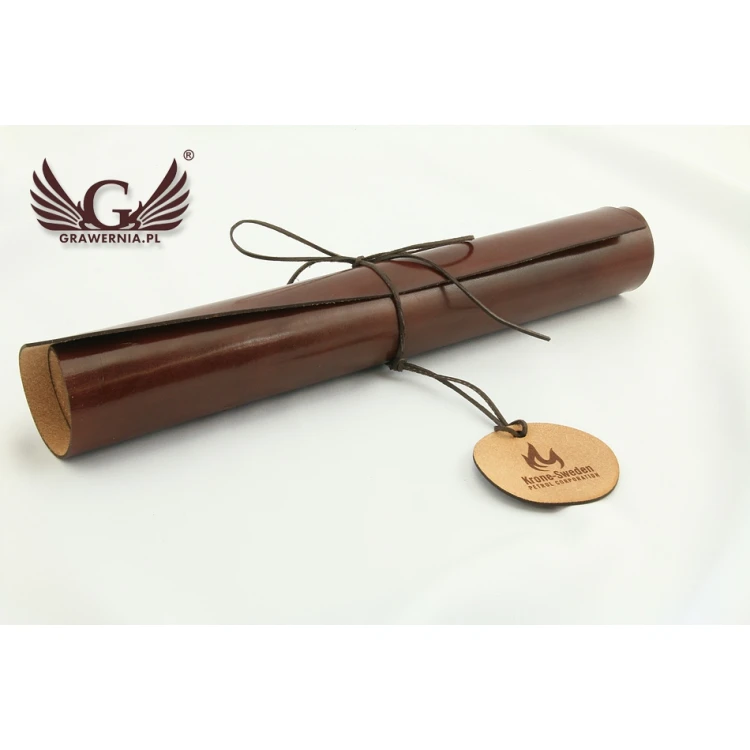 Leather Certificate Bound with Thong - DSK005