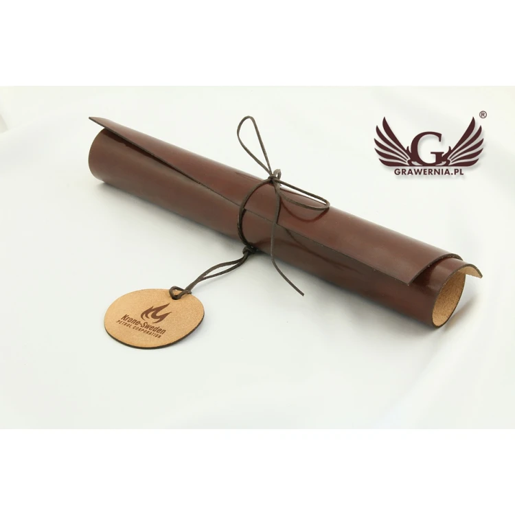Leather Certificate Bound with Thong - DSK005