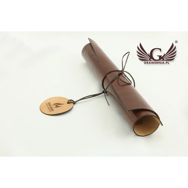 Leather Certificate Bound with Thong - DSK005