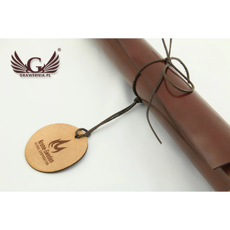 Leather Certificate Bound with Thong - DSK005