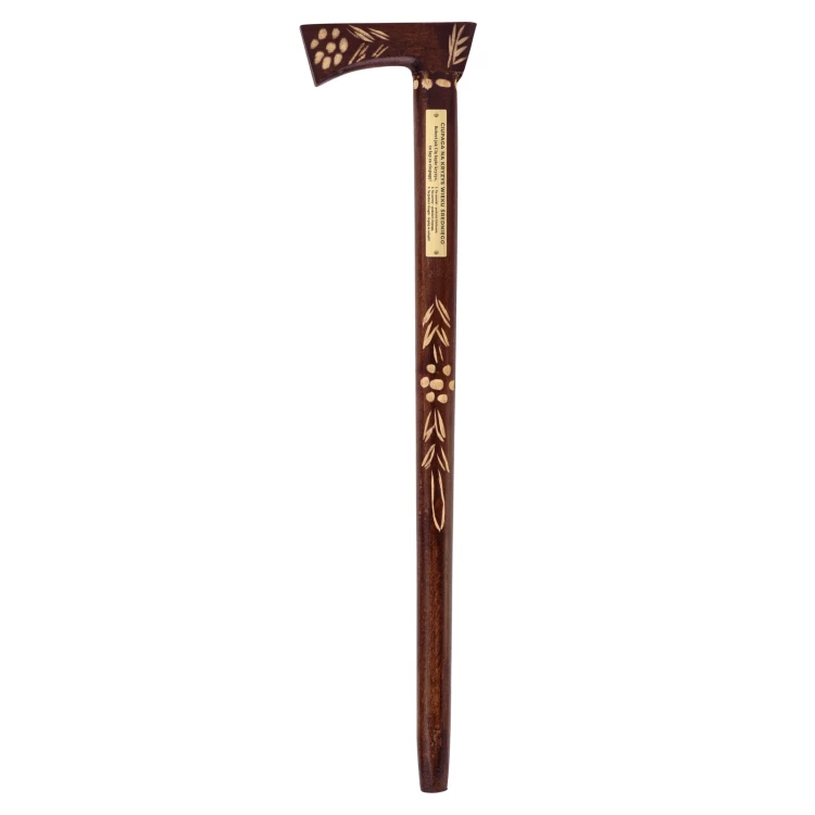 Dedicated mountain walking stick - birthday present - GOR002