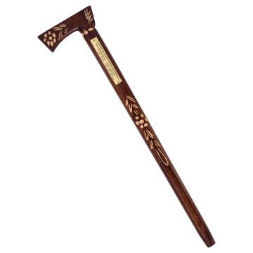 Dedicated mountain walking stick - birthday present - GOR002