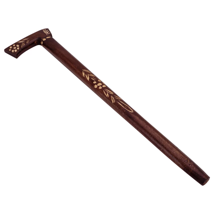 Dedicated mountain walking stick - birthday present - GOR002