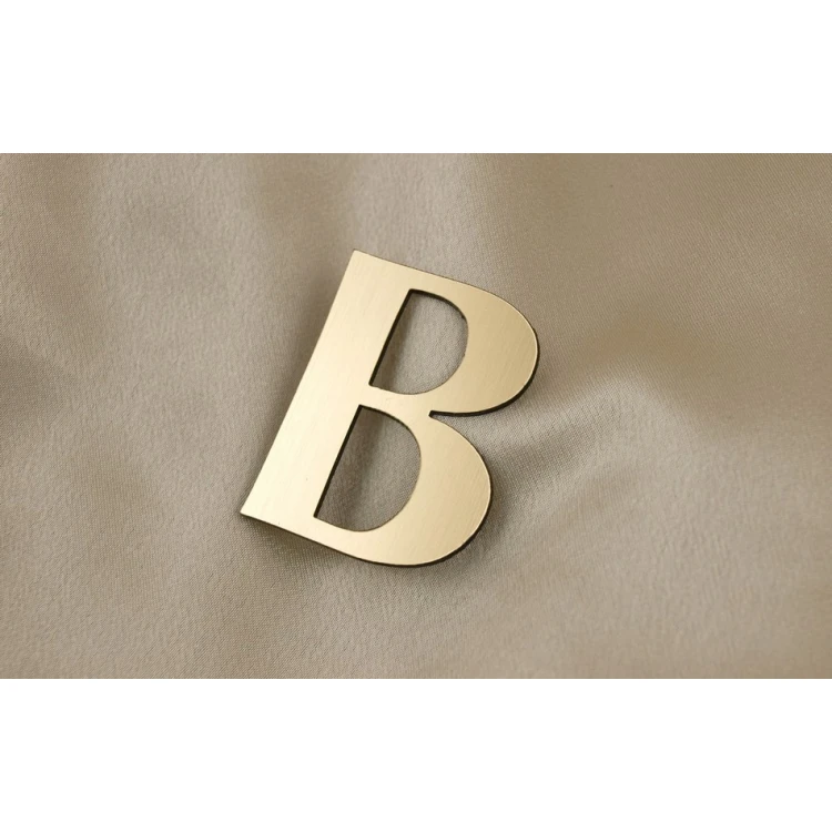 Laser Cut Numbers and Letters